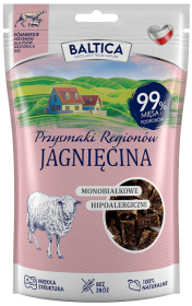 Baltica Monobiałkowe Przysmaki Regionów Jagnięcina dla psa op. 80g