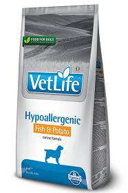 Farmina Vet Life Dog Hypoallergenic Fish&Potato Sucha Karma dla psa op. 2x12kg