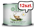 Ollo Puppy Plus Kolagen Jeleń i dzik Mokra Karma dla szczeniąt op. 200g PUSZKA Pakiet 12szt.