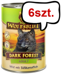 Wolfsblut Adult Dark Forest Mokra Karma dla psa op. 395g Pakiet 6szt.