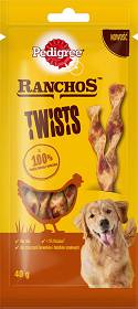 Pedigree Przysmak Ranchos Twists z kurczakiem dla psa op. 40g [Data ważności: 18.05.2024]