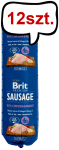 Brit Premium Sausage Adult Chicken&Rabbit Mokra Karma dla psa op. 800g Pakiet 12szt.
