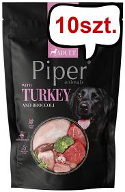 Piper Animals Adult Indyk z brokułem Mokra karma dla psa op. 500g Pakiet 10szt.