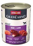 Animonda GranCarno Adult wołowina z jagnięciną Mokra Karma dla psa op. 800g