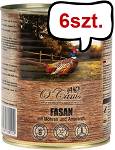 O'Canis Bażant z marchewką Mokra Karma dla psa op. 400g Pakiet 6szt.