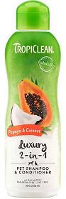 Tropiclean Szampon i odżywka Papaya&Coconut poj. 355ml