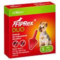 Fiprex DUO Spot On Krople na kleszcze i pchły dla psa 2-10kg (rozm. S) op. 1szt.
