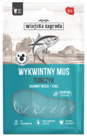 Wiejska Zagroda Wykwintny Mus Tuńczyk Przysmak dla kota op. 6x15g