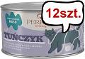 Perro CATering Tuńczyk Mokra Karma dla kota op. 185g Pakiet 12szt.