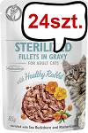 Brit Care Adult Sterilised Rabbit GRAVY Mokra karma dla kota op. 85g SASZETKA Pakiet 24szt.