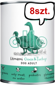 Ollo Umami Goose&Turkey Mokra Karma dla psa op. 400g Pakiet 8szt.