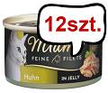 Miamor Feine Filets Adult Filet z kurczaka w delikatnej galaretce op. 100g Puszka Pakiet 12szt.