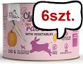 Syta Micha Chef Junior Rabbit Mokra Karma dla psa op. 200g Pakiet 6szt.