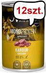 Nekko Monoprotein Special Adult Kangur Mokra Karma dla psa op. 400g Pakiet 12szt.