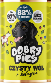 Dobry Pies Monoprotein Adult Czysty wół Mokra karma dla psa op. 400g