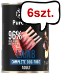 John Dog Pure Black Adult Lamb Mokra Karma dla psa op. 400g Pakiet 6szt.