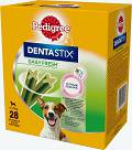 Pedigree Przysmak DentaStix Fresh Small dla psa op. 28 pack (4x110g)
