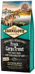 Carnilove Adult Fresh Carp&Trout Sucha Karma dla psa op. 12kg