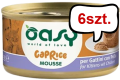 Oasy Caprice Musse with Chicken Kitten mokra karma dla kociąt op. 85g Pakiet 6szt.