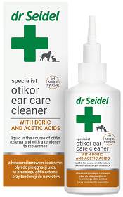 Dr Seidel Otikor Ear Care Cleaner Płyn do uszu dla psa i kota poj. 75ml