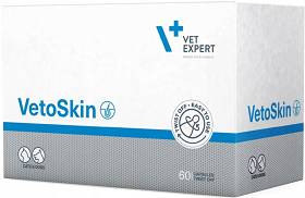 VetExpert Preparat na skórę i sierść Vetoskin dla psa i kota op. 60 kapsułek