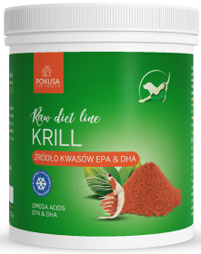 Pokusa RawDietLine Krill dla psa i kota op. 150g