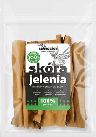 Uniszki Przysmak Skóra jelenia dla psa op. 100g