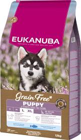 Eukanuba Grain Free Puppy Large&Extra Large Ocean Fish Sucha Karma dla szczeniaka op. 12kg MEGA-PAK