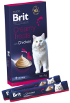 Brit Premium Creamy Treats with Chicken Przysmak dla kota op. 6x15g