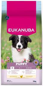 Eukanuba Puppy Medium Sucha Karma dla szczeniaka op. 15kg