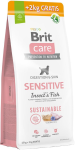 Brit Care Sustainable Adult Sensitive Insect&Fish Sucha Karma dla psa op. 12+2kg GRATIS