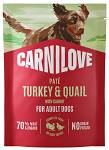 Carnilove Adult Turkey&Quail Pate Mokra Karma dla psa op. 300g SASZETKA