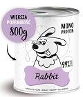 Paka Zwierzaka Pepe Królik Mokra karma dla psa op. 800g