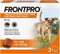 Frontpro Tabletka na kleszcze i pchły M 28.3mg dla psa o wadze 4kg-10kg op. 3szt.