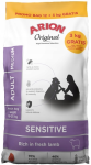 Arion Original Sensitive Adult Medium Lamb&Rice Sucha Karma dla psa op. 12kg+3kg GRATIS