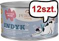 Perro CATering Indyk Mokra Karma dla kota op. 185g Pakiet 12szt.