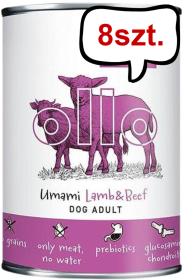 Ollo Umami Lamb&Beef Mokra Karma dla psa op. 400g Pakiet 8szt.