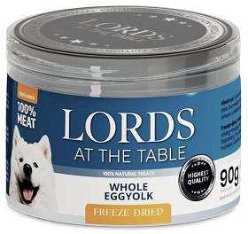 LORDS Freeze Dried Whole Eggyolk Przysmak dla psa op. 90g