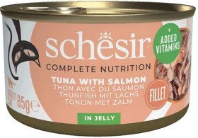 Schesir Adult Tuna&Salmon in Jelly Mokra Karma dla kota op. 85g