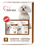 Over Zoo Zestaw Szampon poj. 250ml + odżywka dla psa o białej i jasnej sierści poj. 240ml