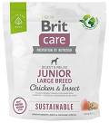  Brit Care Sustainable Junior Large Breed Chicken&Insect Sucha Karma dla szczeniaka op. 1kg [Data ważności: 9.06.2024] WYPRZEDAŻ