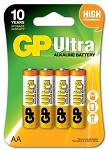 GP Batteries Ultra Alkaline Battery Baterie alkaliczne LR6 / AA op. 4szt.