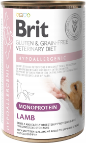 Brit Veterinary Diet Hypoallergenic Lamb Mokra Karma dla psa op. 400g