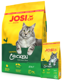 Josera Josicat Adult Crunchy Chicken Sucha Karma dla kota op. 10kg + Josicat 1.9kg GRATIS