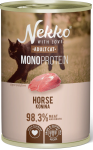 Nekko Adult Monoprotein Konina Mokra Karma dla kota op. 400g