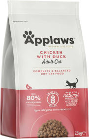 Applaws Adult Chicken with Extra Duck Sucha Karma dla kota op. 7.5kg