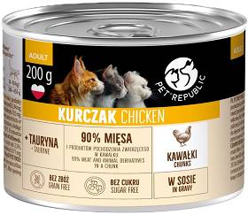 Pet Republic Adult Kurczak Mokra Karma dla kota 200g