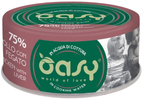 Oasy Adult More Love Chicken with Liver Mokra Karma dla kota op. 70g
