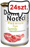 Dolina Noteci Premium Pure Lamb Mokra Karma dla psa op. 400g Pakiet 24szt.