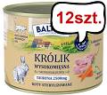 Baltica Smaki Regionów Adult Mono Królik Mokra karma dla kota op. 185g Pakiet 12szt.